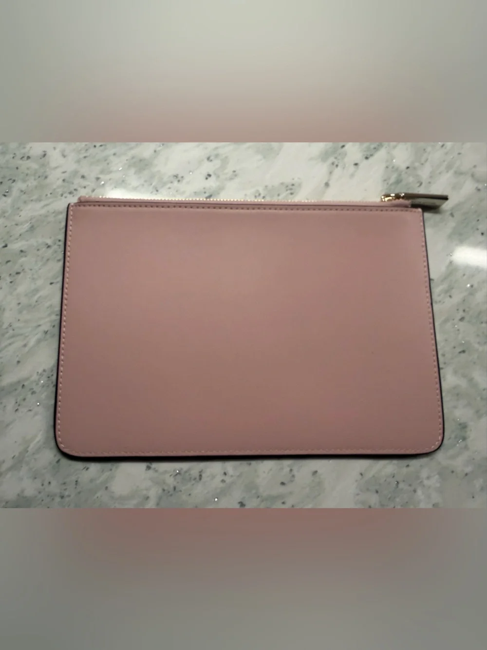 EUC Kate Spade Blush Pink New York Saffiano Pouch